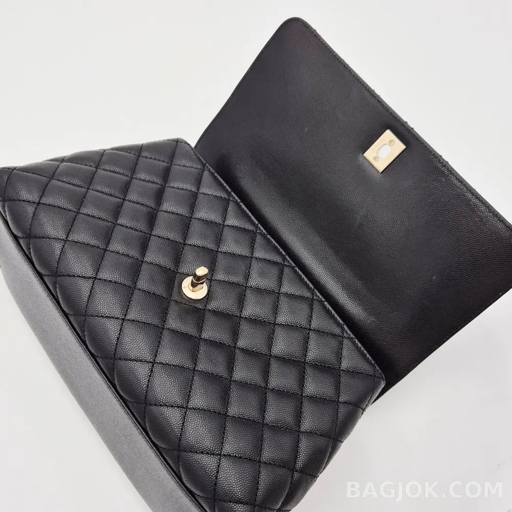 샤넬 Chanel 코코핸들 캐비어 미디움 오리지널 상세 이미지