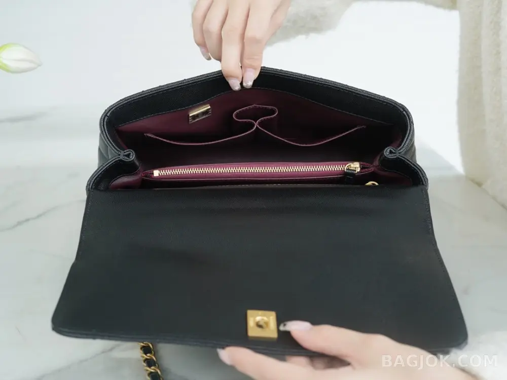 샤넬 Chanel 코코핸들 캐비어 미디움 오리지널 상세 이미지