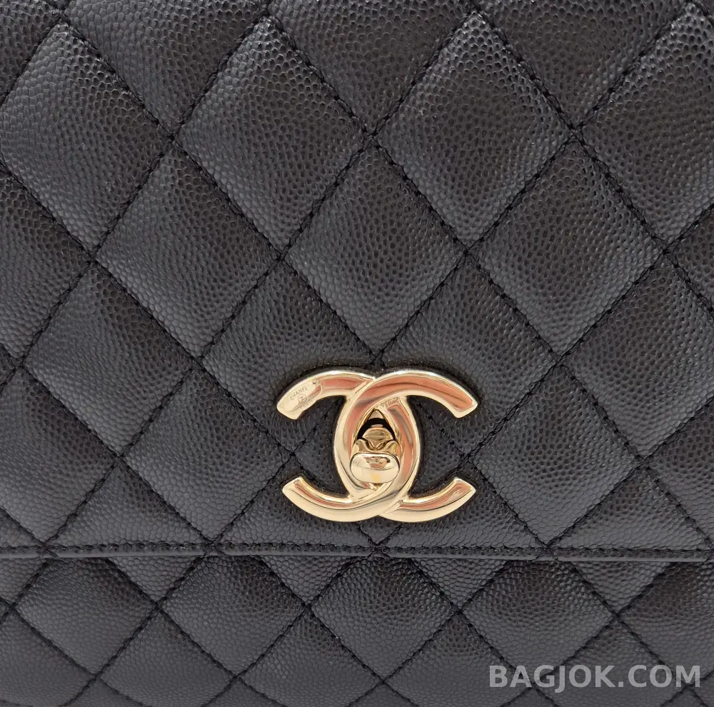 샤넬 Chanel 코코핸들 캐비어 미디움 오리지널 상세 이미지