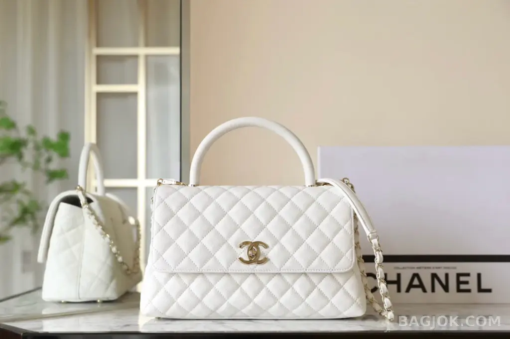 샤넬 Chanel 코코핸들 캐비어 미디움 오리지널 상세 이미지
