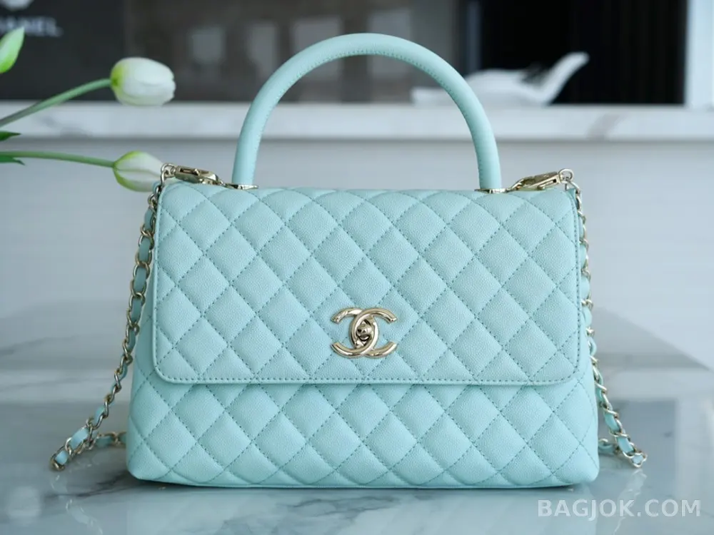 샤넬 Chanel 코코핸들 캐비어 미디움 오리지널 상세 이미지