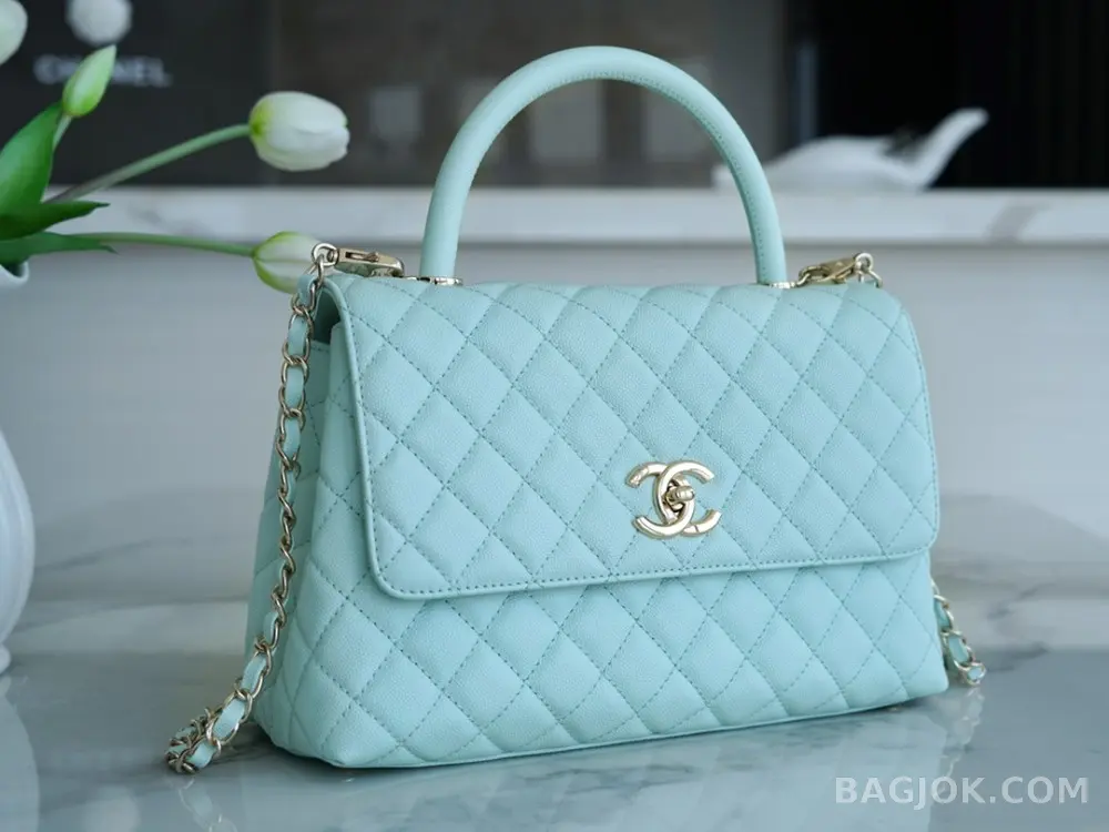 샤넬 Chanel 코코핸들 캐비어 미디움 오리지널 상세 이미지