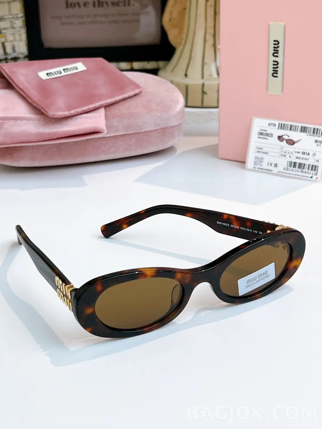 미우미우 MiuMiu SMU06ZS (Glimpse) Sunglasses 상세 이미지