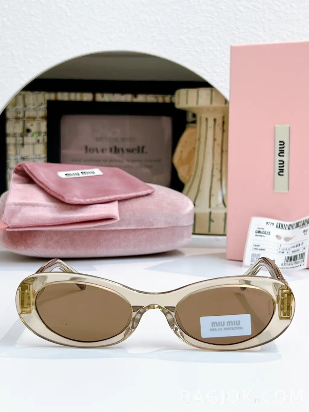 미우미우 MiuMiu SMU06ZS (Glimpse) Sunglasses 상세 이미지