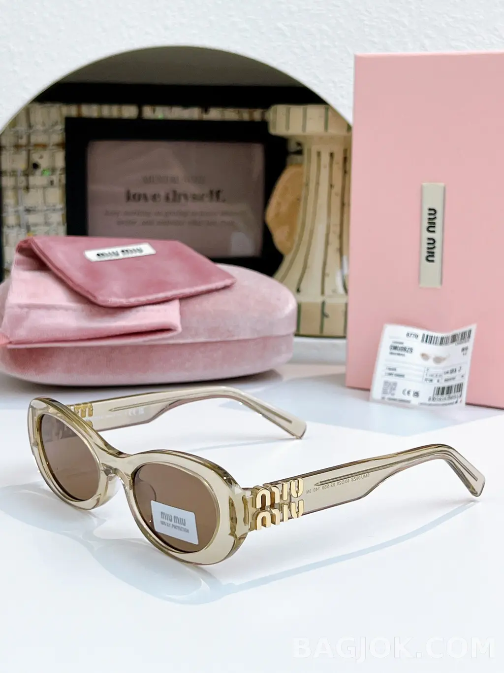 미우미우 MiuMiu SMU06ZS (Glimpse) Sunglasses 상세 이미지