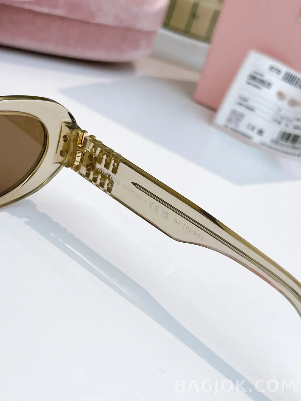 미우미우 MiuMiu SMU06ZS (Glimpse) Sunglasses 상세 이미지