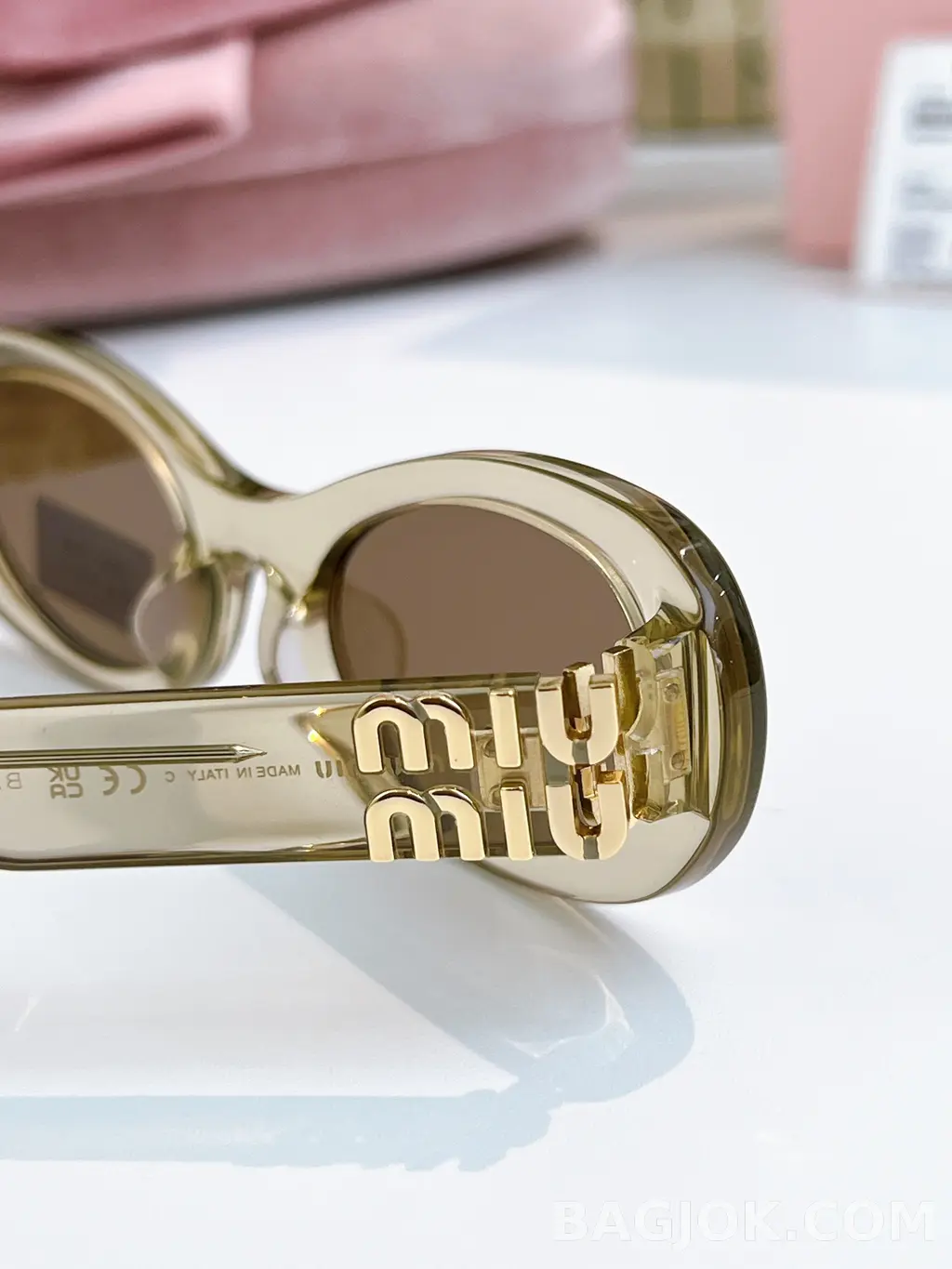 미우미우 MiuMiu SMU06ZS (Glimpse) Sunglasses 상세 이미지