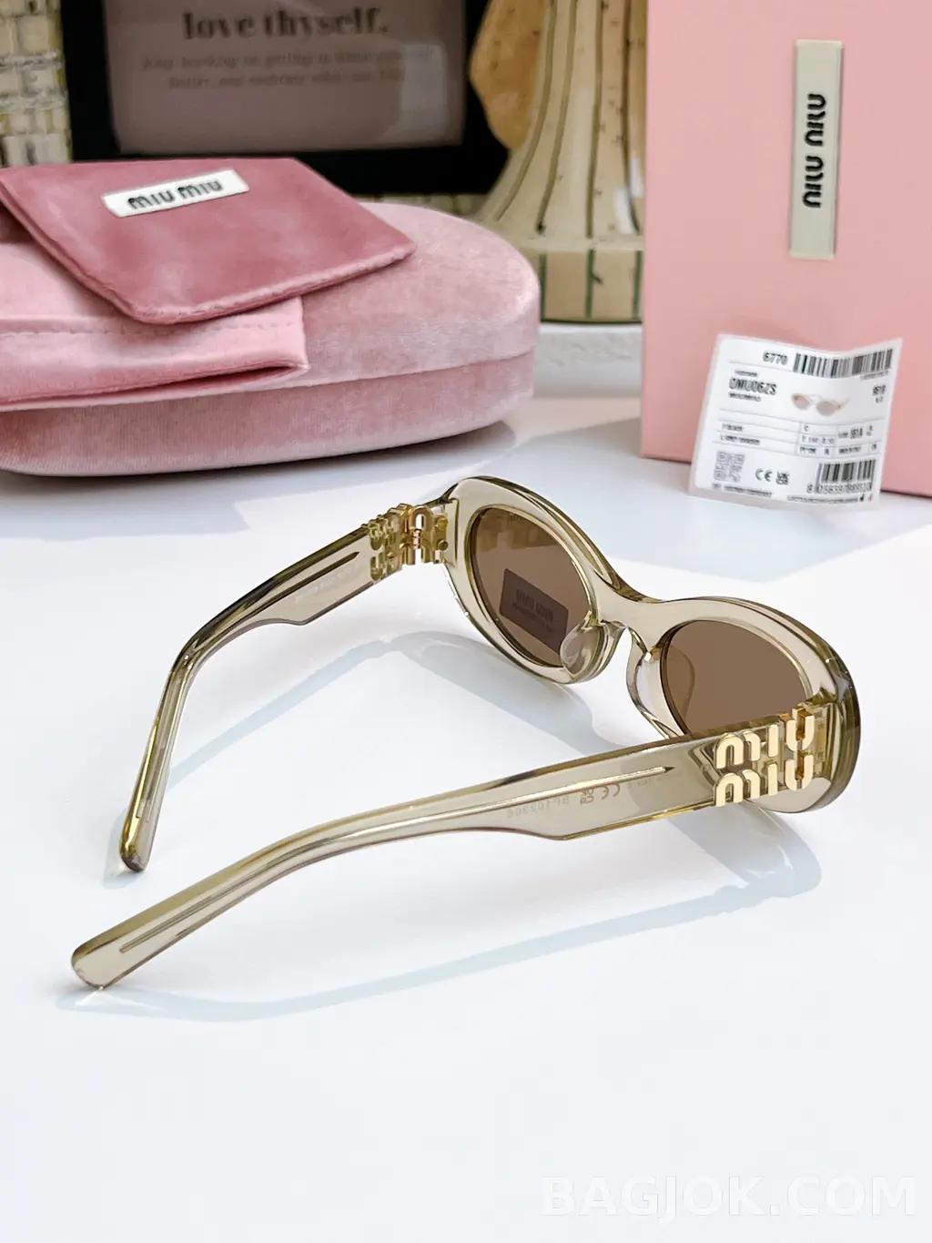 미우미우 MiuMiu SMU06ZS (Glimpse) Sunglasses 상세 이미지