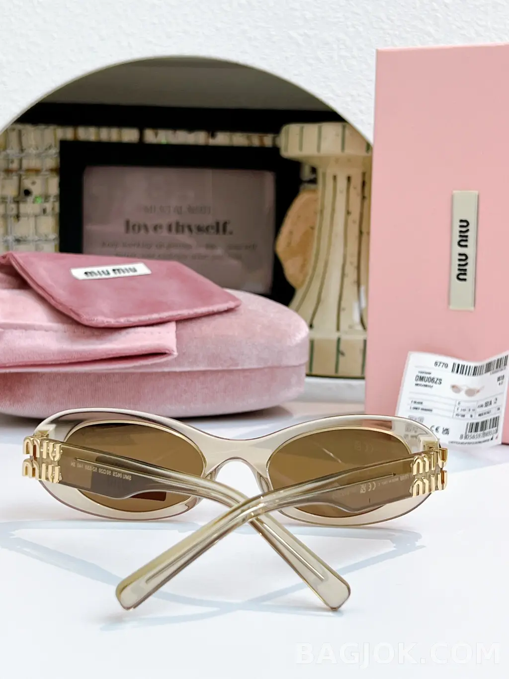미우미우 MiuMiu SMU06ZS (Glimpse) Sunglasses 상세 이미지