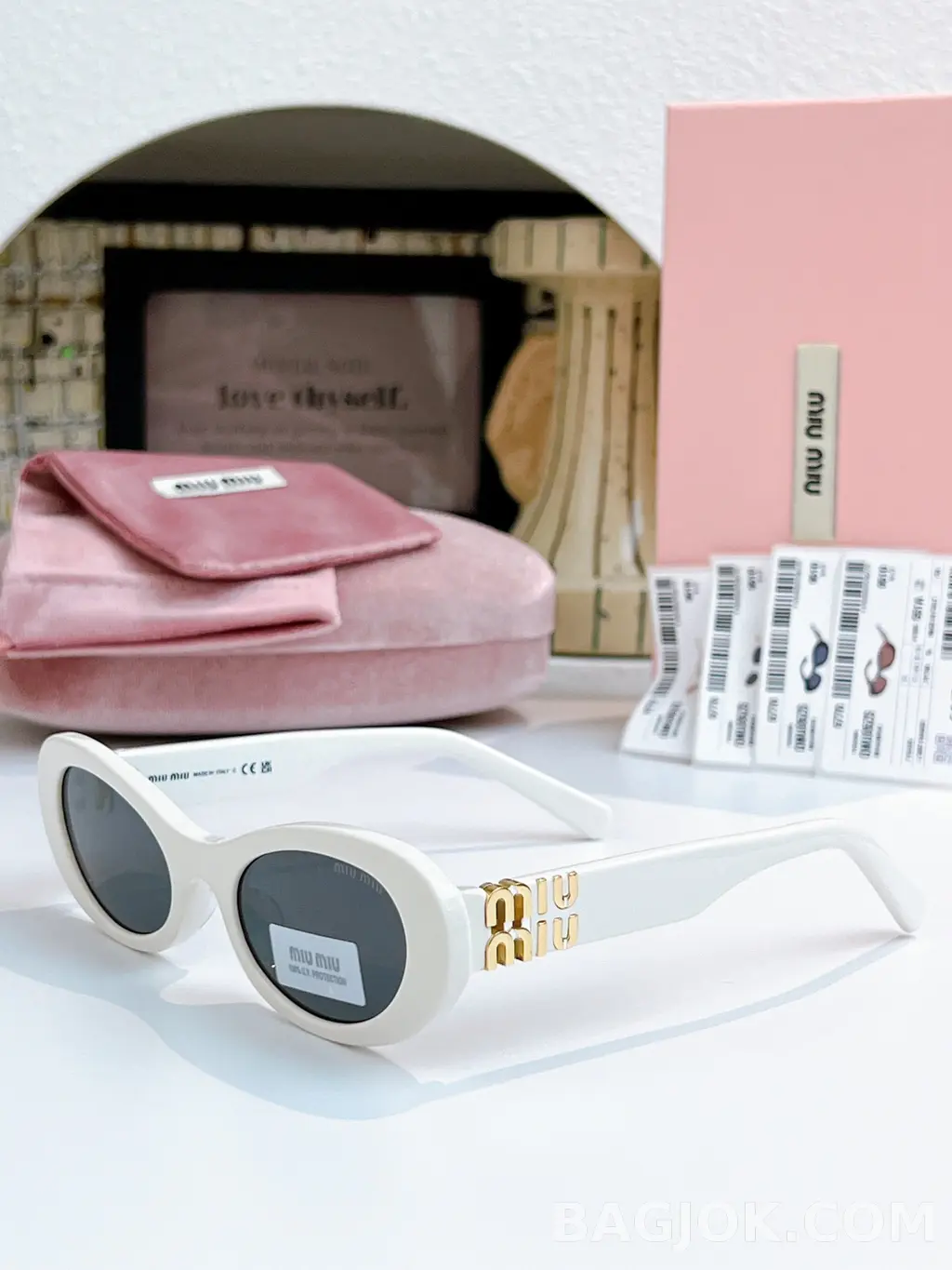 미우미우 MiuMiu SMU06ZS (Glimpse) Sunglasses 상세 이미지