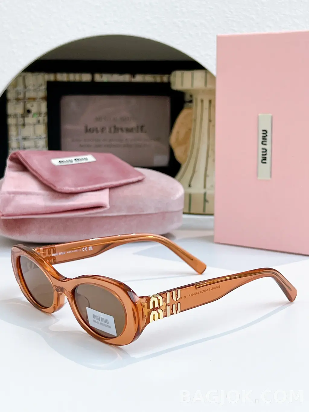미우미우 MiuMiu SMU06ZS (Glimpse) Sunglasses 상세 이미지