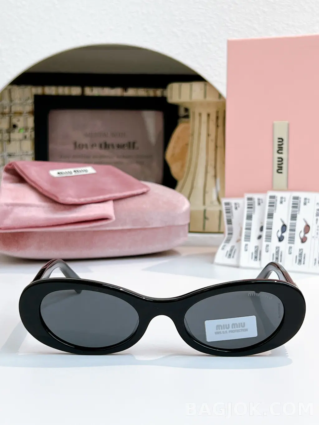 미우미우 MiuMiu SMU06ZS (Glimpse) Sunglasses 상세 이미지