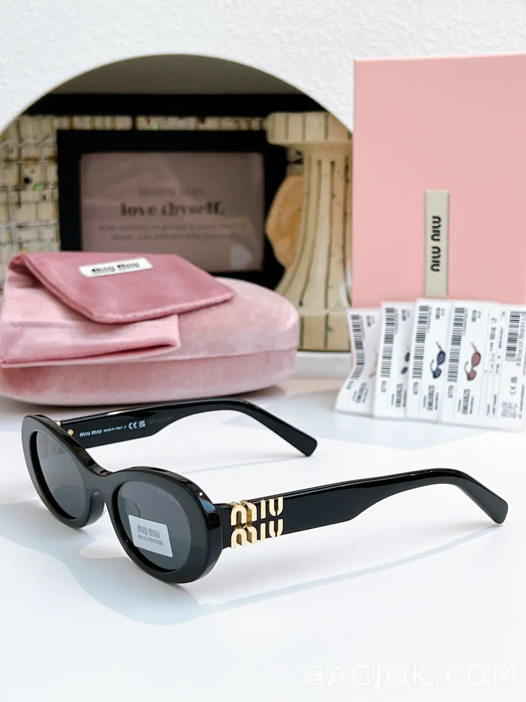 미우미우 MiuMiu SMU06ZS (Glimpse) Sunglasses 상세 이미지
