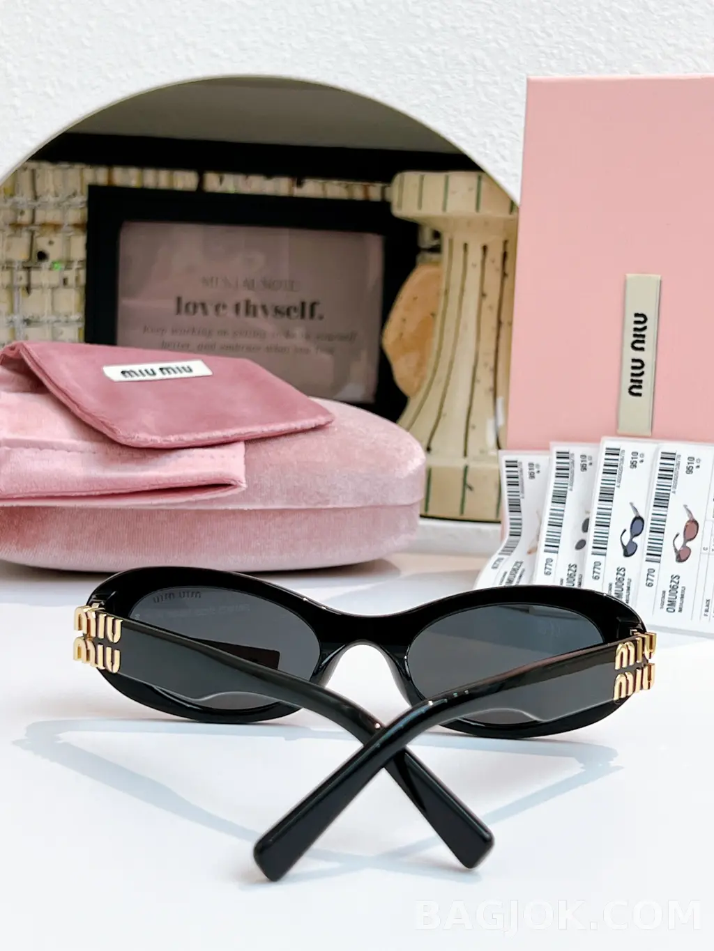 미우미우 MiuMiu SMU06ZS (Glimpse) Sunglasses 상세 이미지