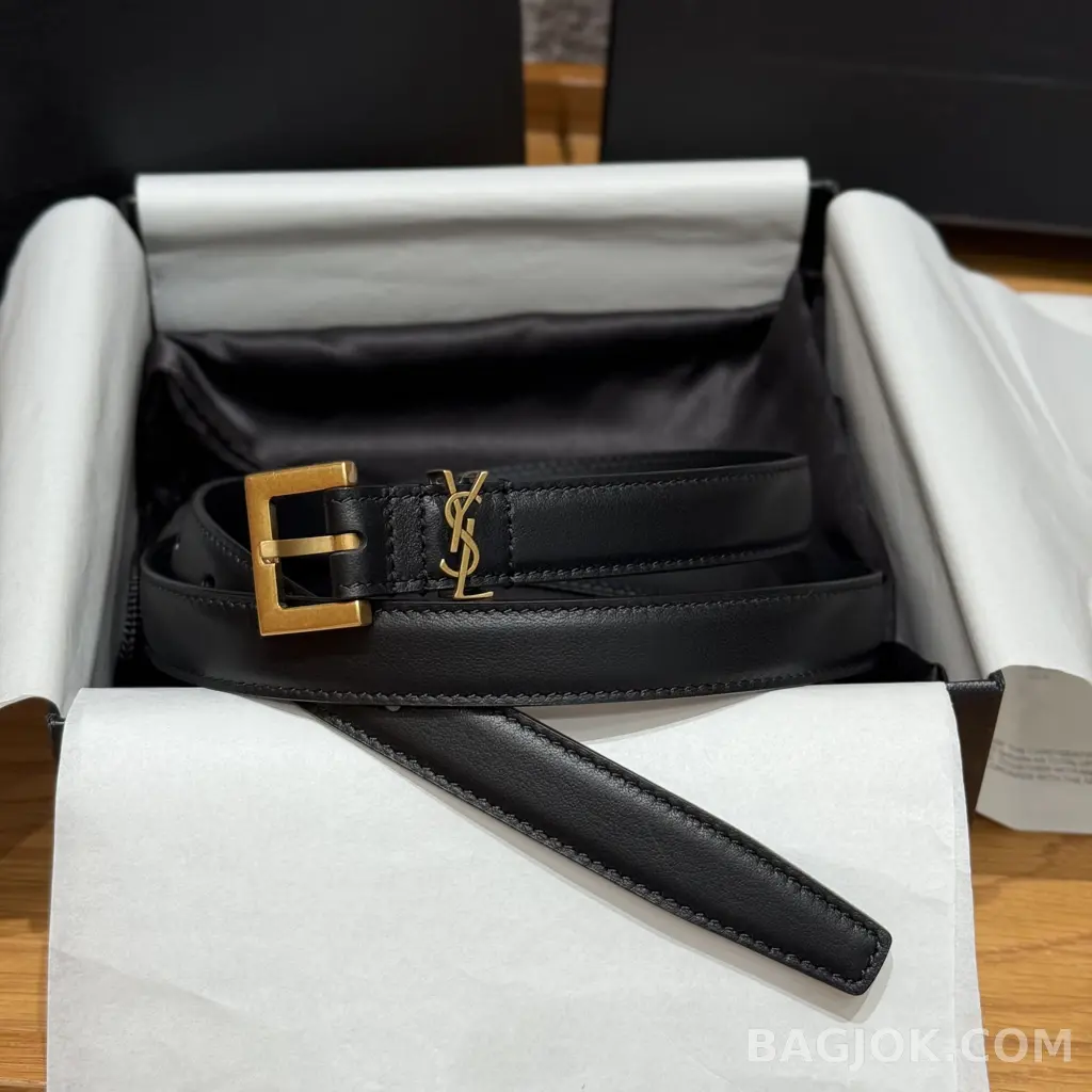 생로랑 생로랑 YSL 모노그램 벨트 20mm 상세 이미지