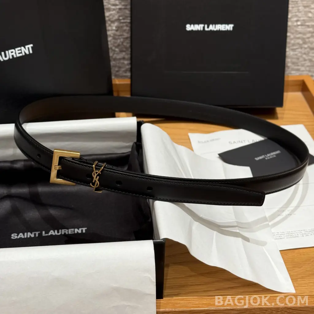 생로랑 생로랑 YSL 모노그램 벨트 20mm 상세 이미지