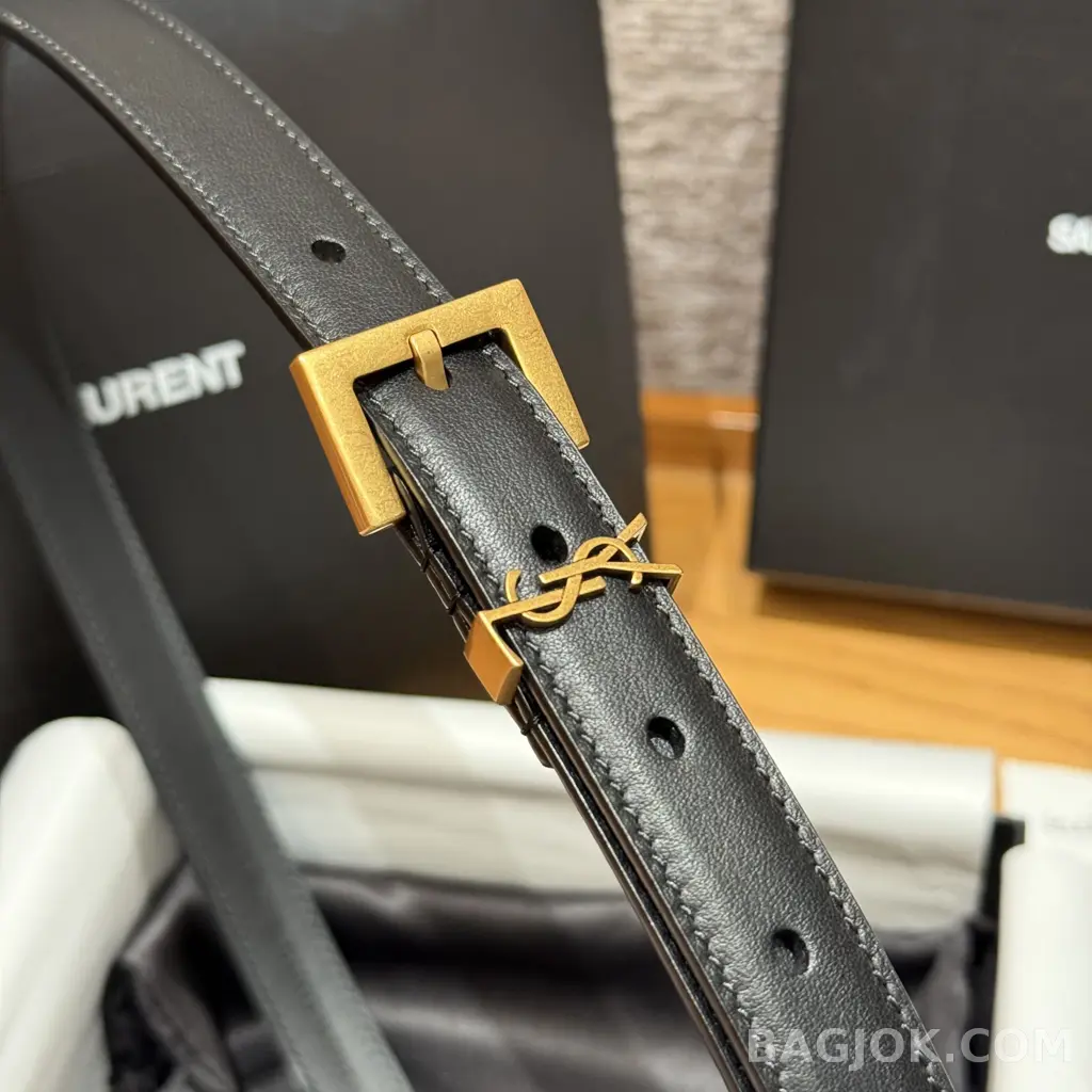 생로랑 생로랑 YSL 모노그램 벨트 20mm 상세 이미지