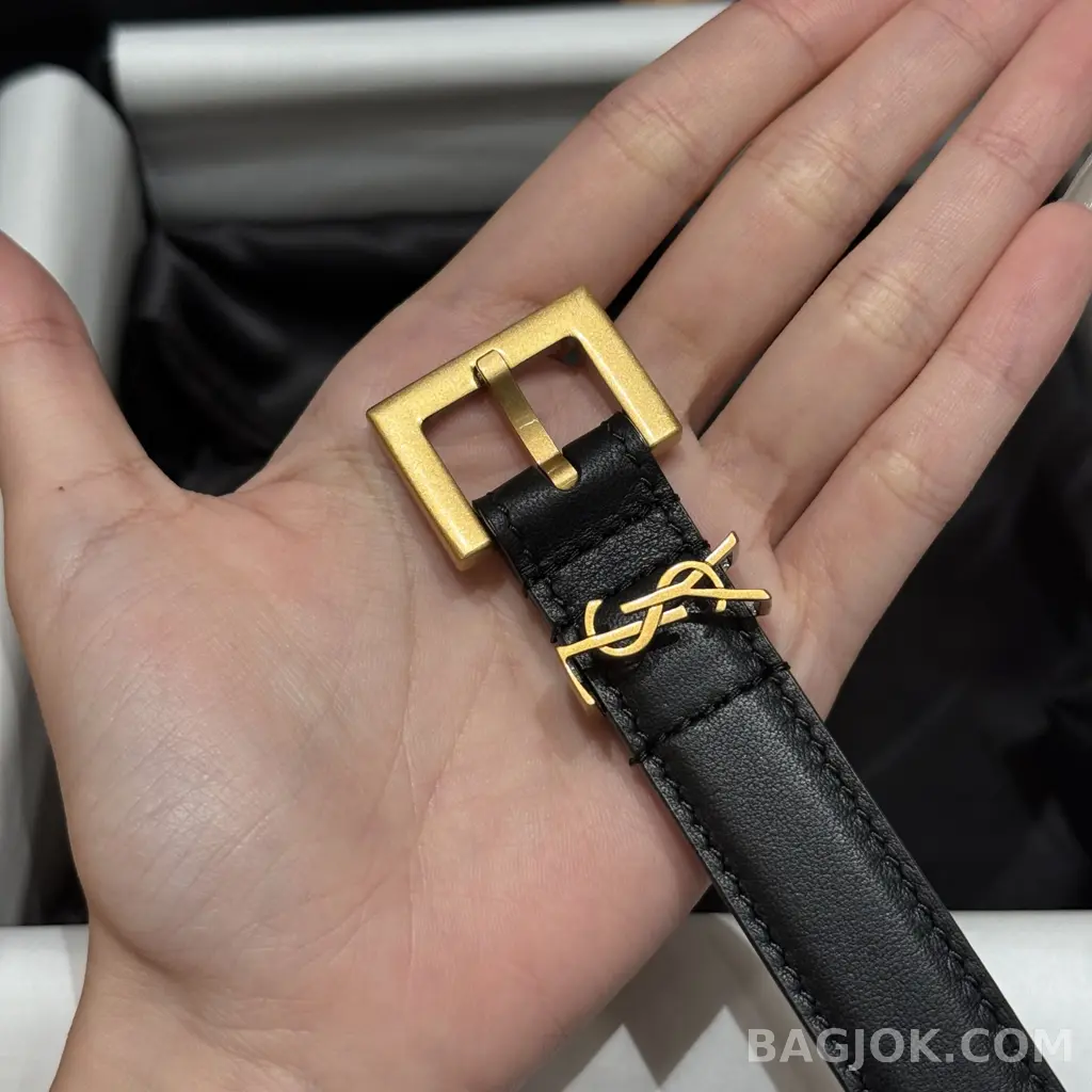 생로랑 생로랑 YSL 모노그램 벨트 20mm 상세 이미지