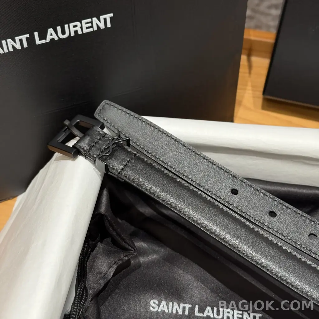 생로랑 생로랑 YSL 모노그램 벨트 20mm 상세 이미지