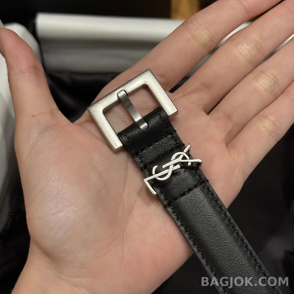 생로랑 생로랑 YSL 모노그램 벨트 20mm 상세 이미지