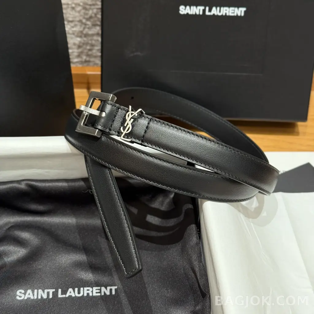 생로랑 생로랑 YSL 모노그램 벨트 20mm 상세 이미지