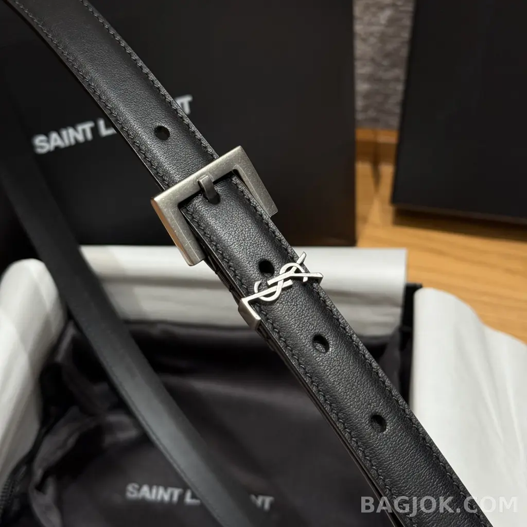 생로랑 생로랑 YSL 모노그램 벨트 20mm 상세 이미지