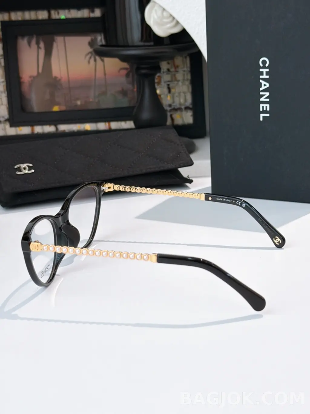 샤넬 Chanel CH3501 캣아이 안경 상세 이미지