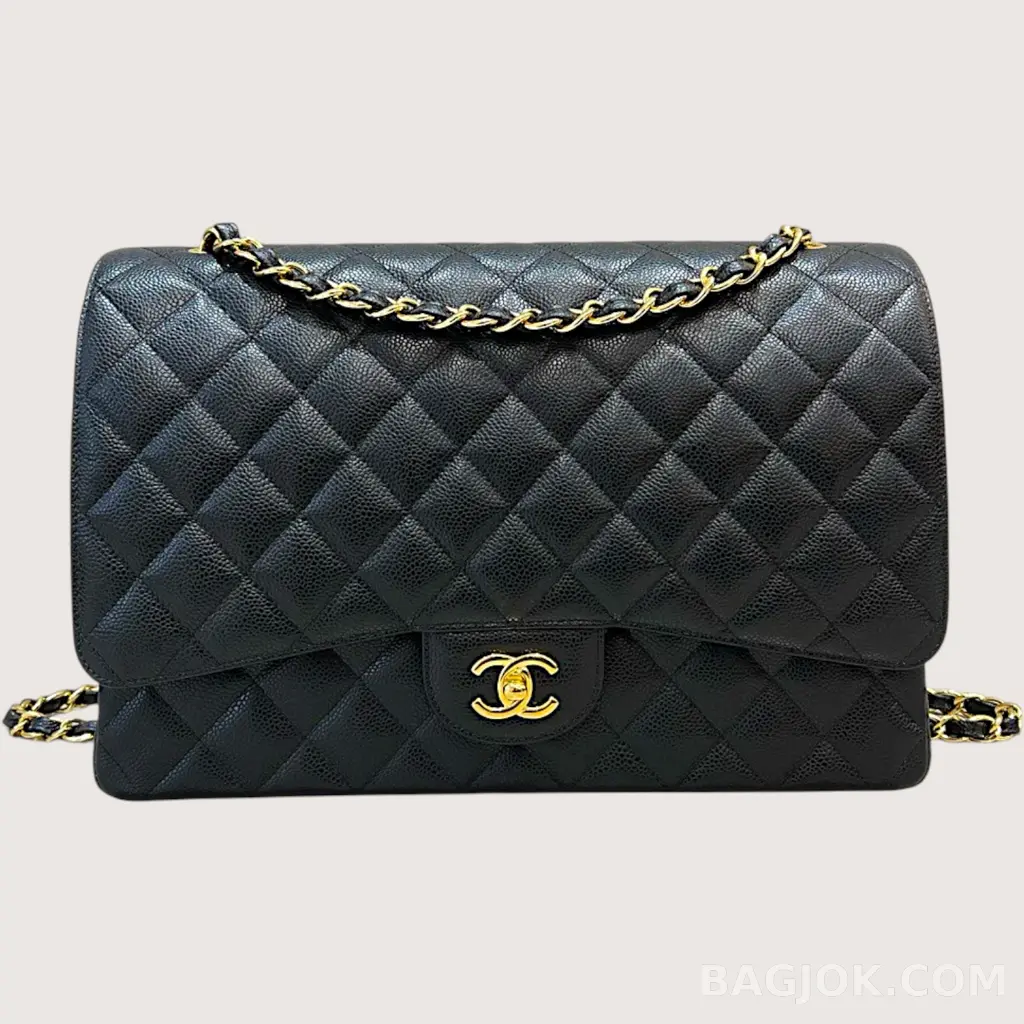Chanel 트래블 클래식 플랩백 맥시 캐비어_대표이미지