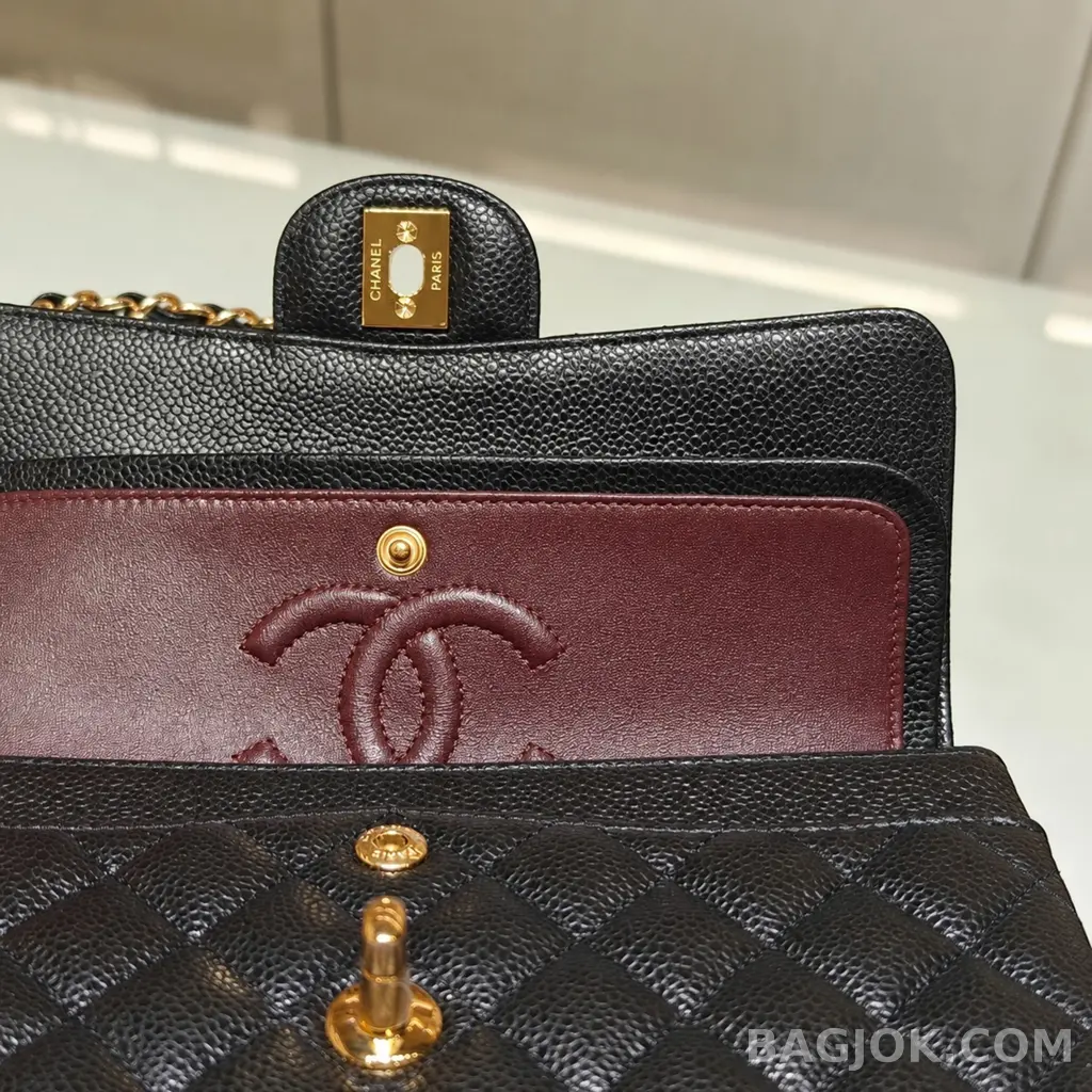 샤넬 Chanel 클래식 플랩백 스몰 캐비어 상세 이미지