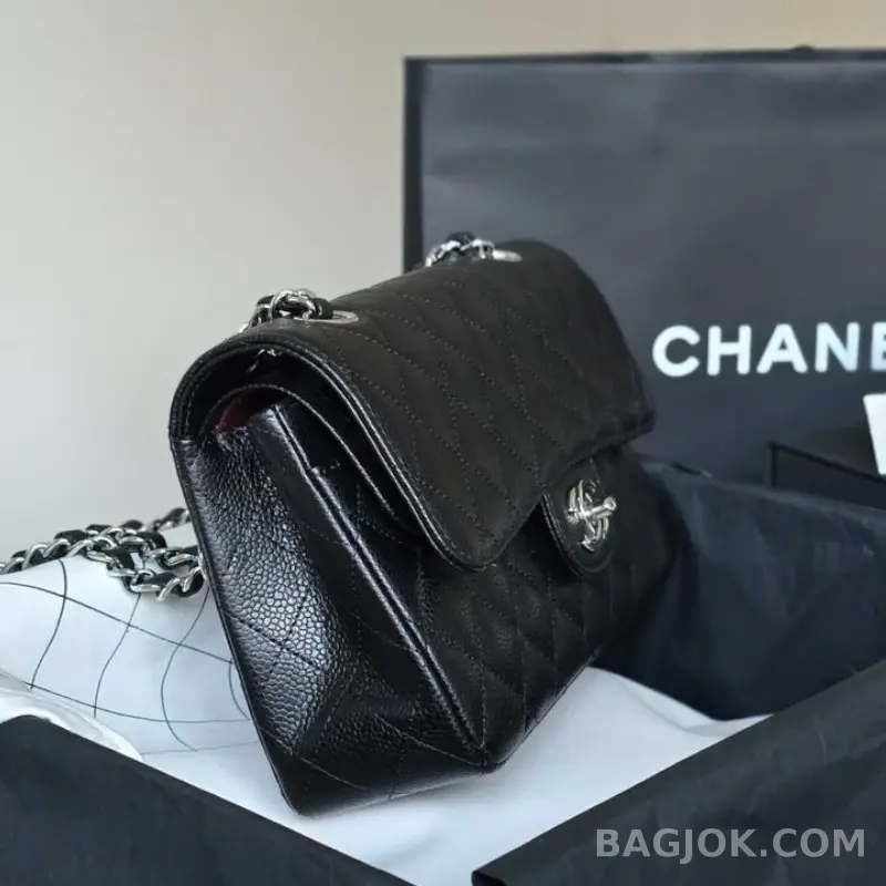 샤넬 Chanel 클래식 플랩백 스몰 캐비어 상세 이미지