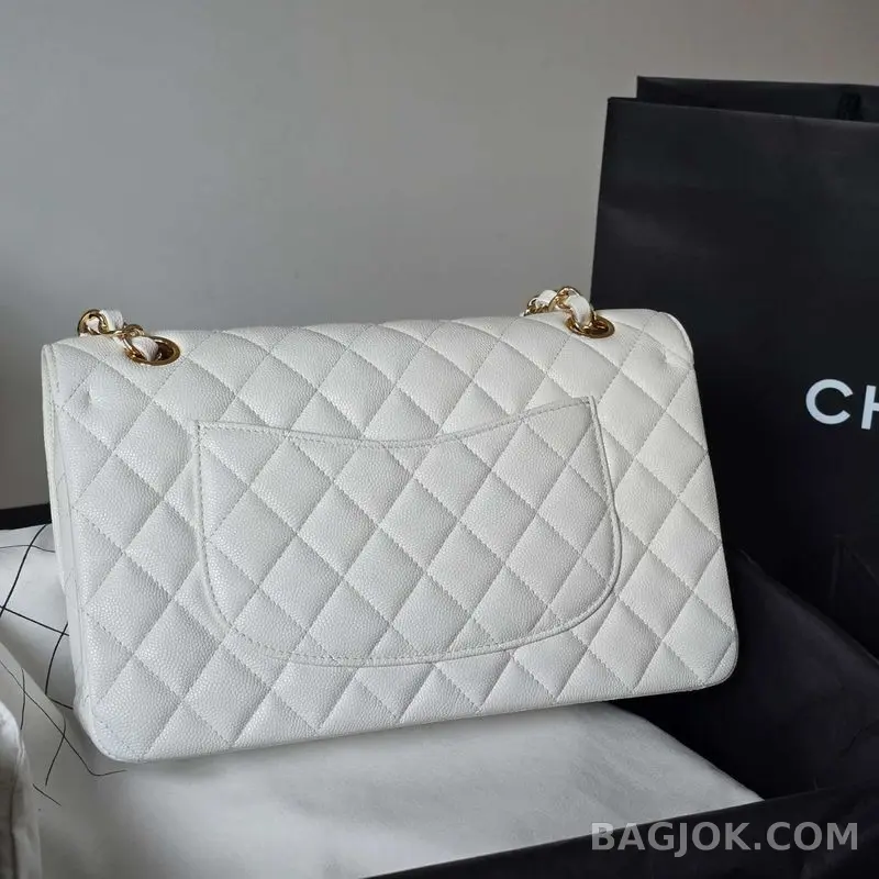 샤넬 Chanel 클래식 플랩백 미디움 캐비어 상세 이미지