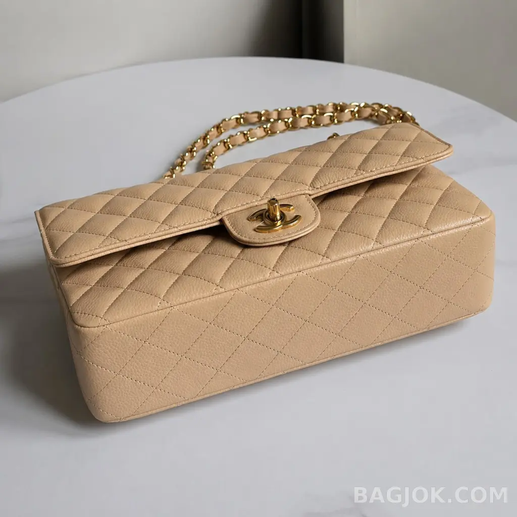 샤넬 Chanel 클래식 플랩백 미디움 캐비어 상세 이미지