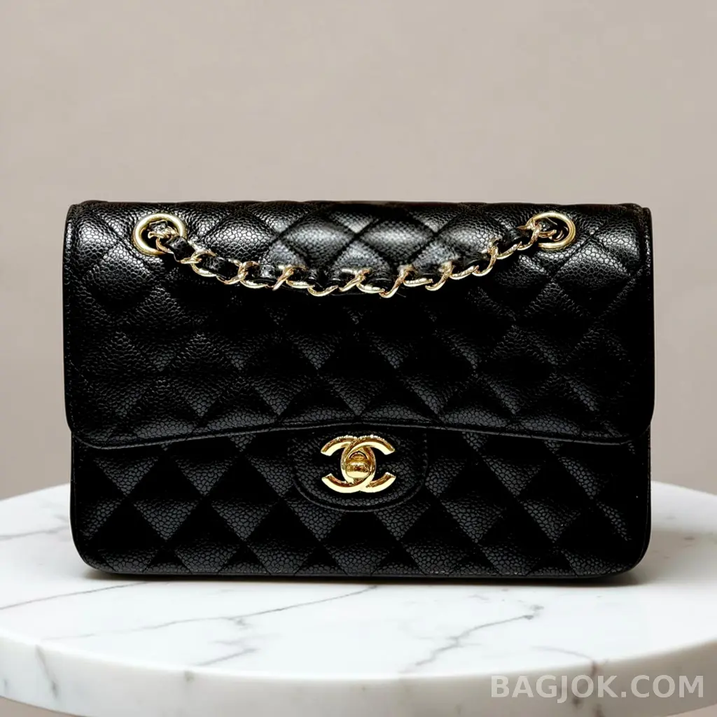 샤넬 Chanel 클래식 플랩백 라지 캐비어 상세 이미지