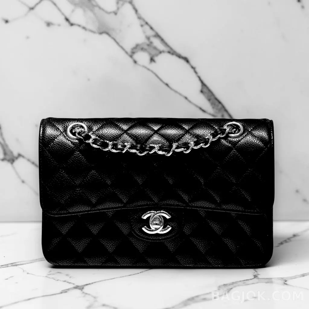 샤넬 Chanel 클래식 플랩백 라지 캐비어 상세 이미지