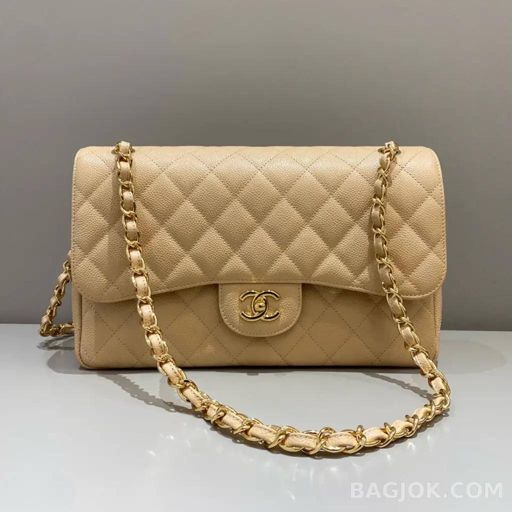 샤넬 Chanel 클래식 플랩백 라지 캐비어 상세 이미지