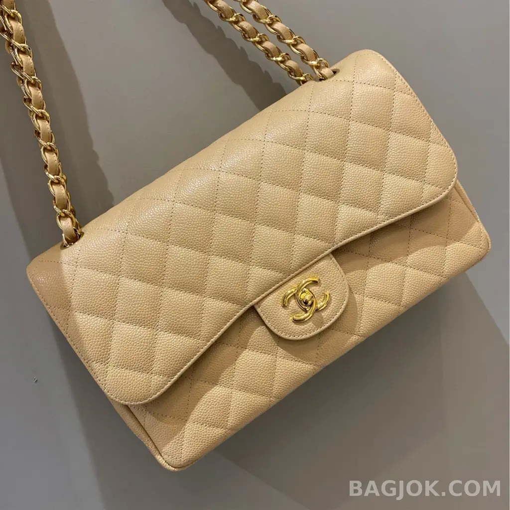 샤넬 Chanel 클래식 플랩백 라지 캐비어 상세 이미지