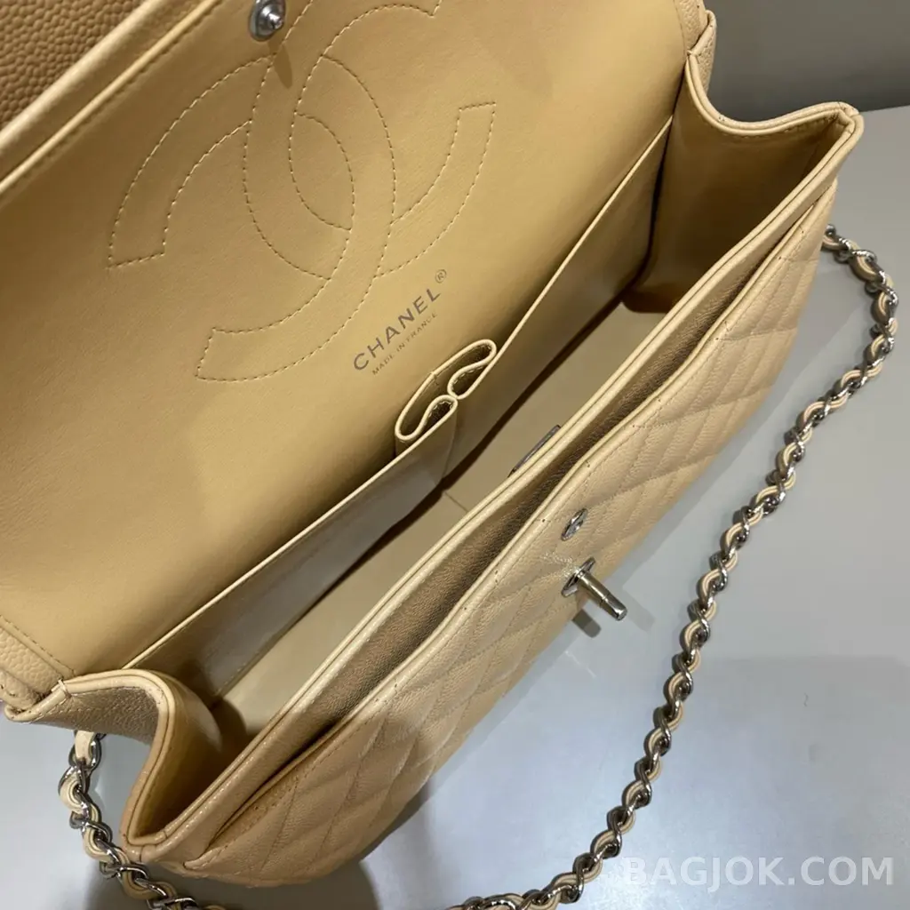 샤넬 Chanel 클래식 플랩백 라지 캐비어 상세 이미지