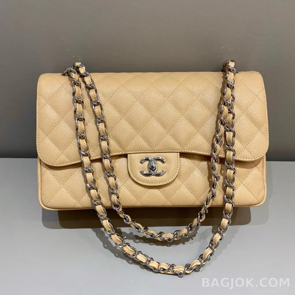 샤넬 Chanel 클래식 플랩백 라지 캐비어 상세 이미지