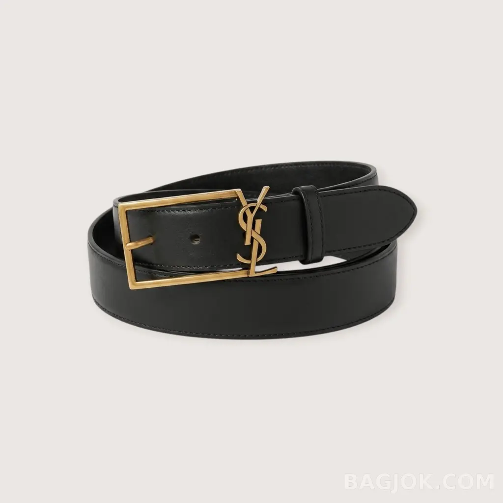  생로랑 YSL 모노그램 버클 가죽 벨트_대표이미지