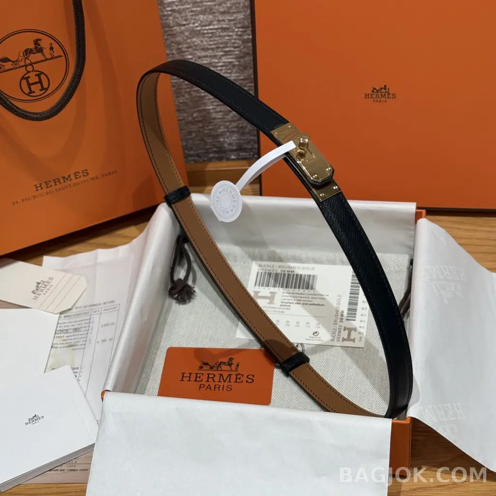 에르메스 에르메스 켈리 18 벨트 블랙 상세 이미지