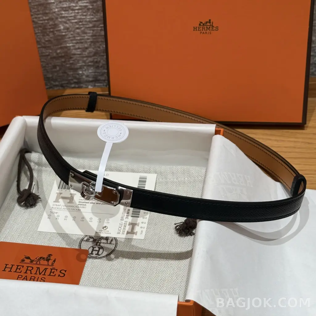 에르메스 에르메스 켈리 18 벨트 블랙 상세 이미지