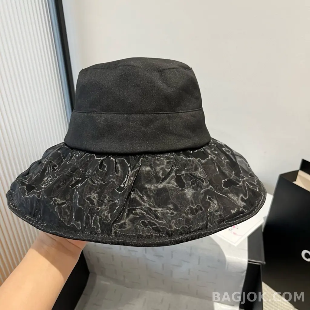 샤넬 샤넬 빅 챙 리본 버킷햇 상세 이미지