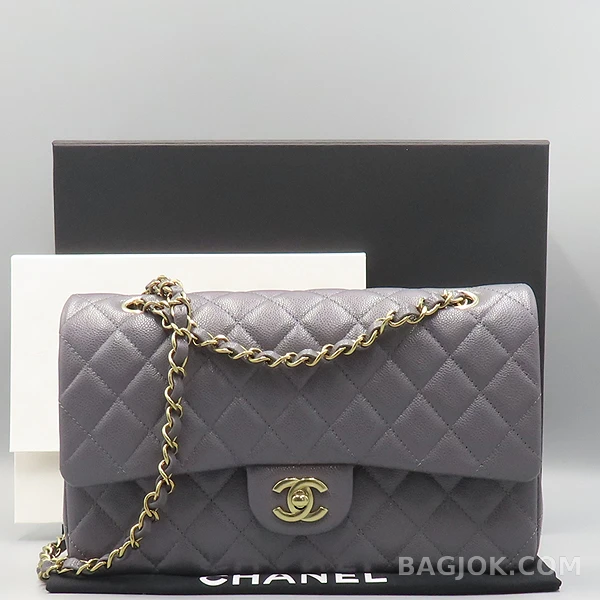 샤넬 Chanel 클래식 플랩백 미디움 캐비어 ver.2 상세 이미지