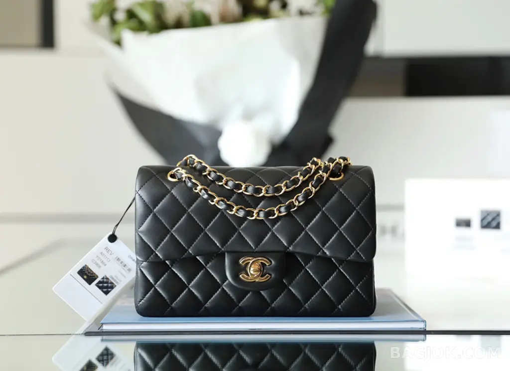 샤넬 Chanel 클래식 플랩백 램스킨 스몰 상세 이미지