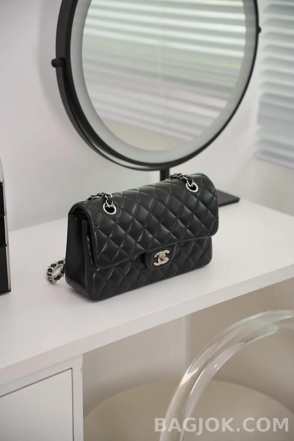 샤넬 Chanel 클래식 플랩백 램스킨 스몰 상세 이미지