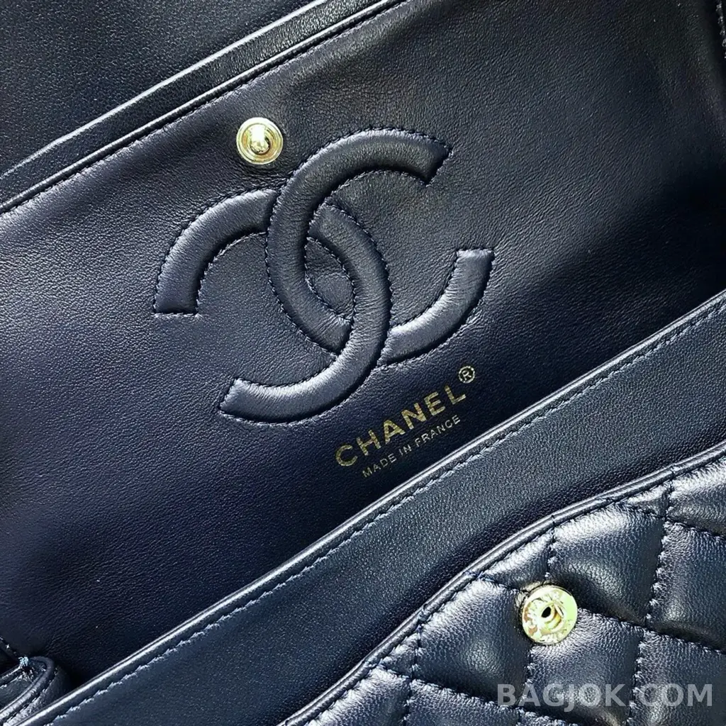 샤넬 Chanel 클래식 플랩백 램스킨 미디움 ver.1 상세 이미지