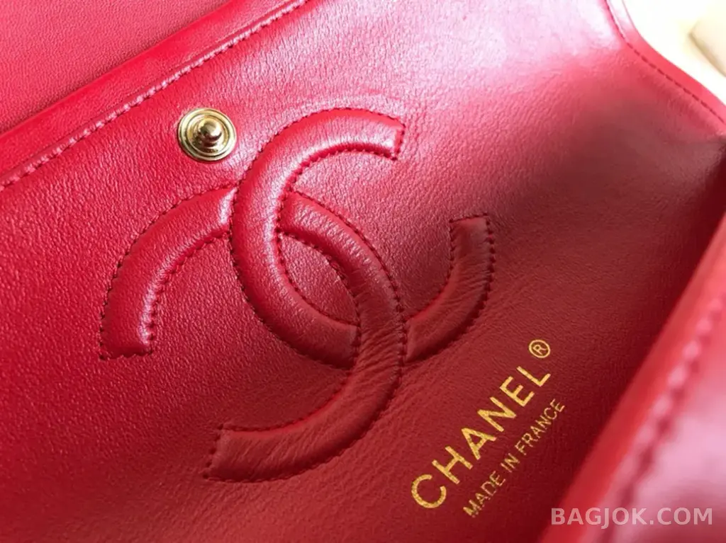 샤넬 Chanel 클래식 플랩백 램스킨 미디움 ver.1 상세 이미지