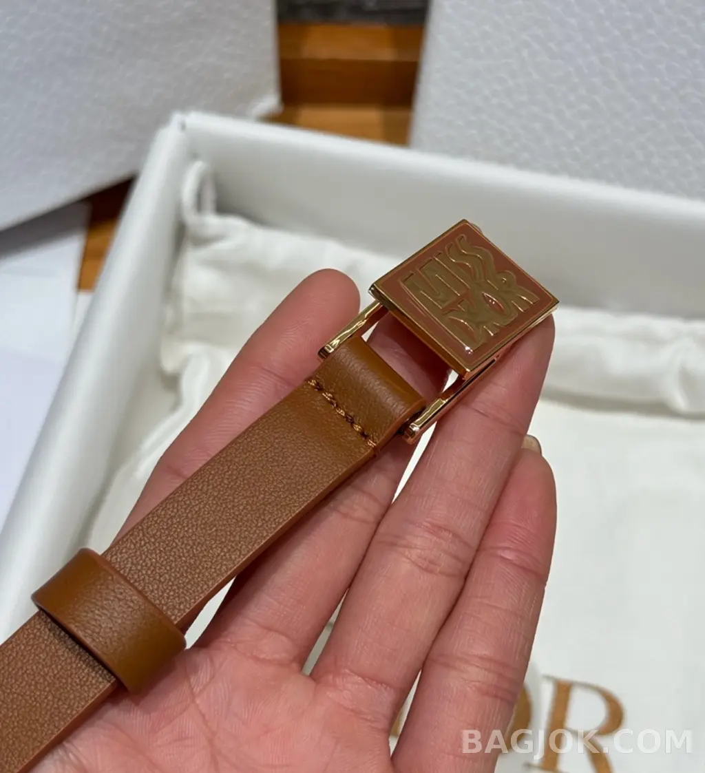 디올 디올 미스 디올 그래피티 소가죽 벨트 1.5cm 상세 이미지