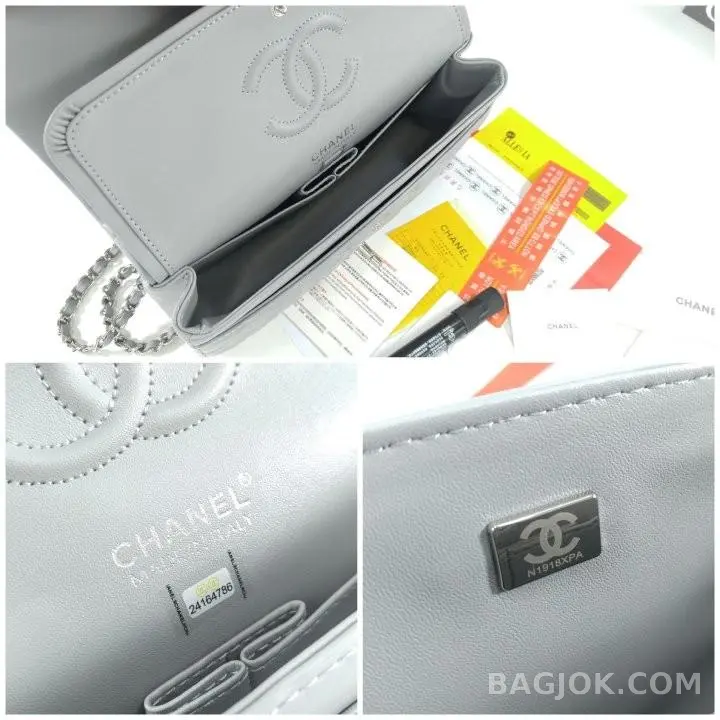샤넬 Chanel 클래식 플랩백 램스킨 미디움 ver.2 상세 이미지