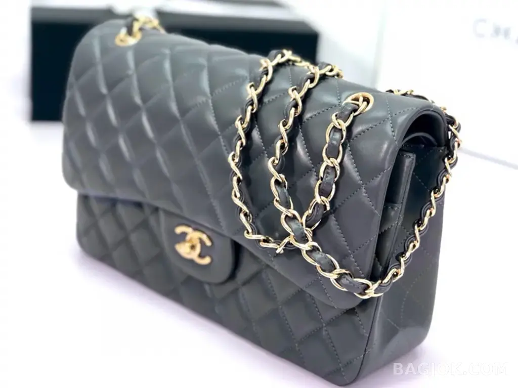 샤넬 Chanel 클래식 플랩백 램스킨 라지 ver.1 상세 이미지